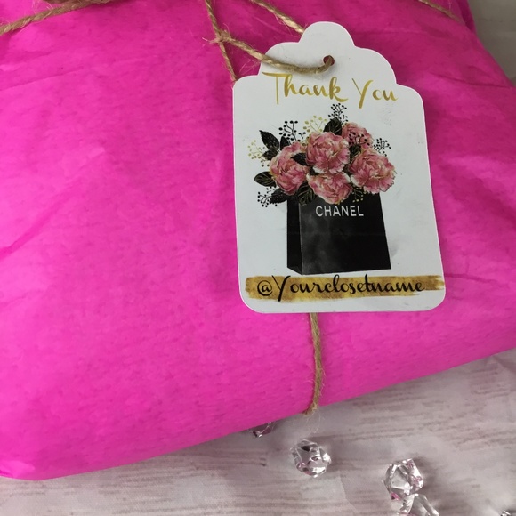 Poshmark Thank You Tags Shoping Bag  Design - Picture 5 of 7